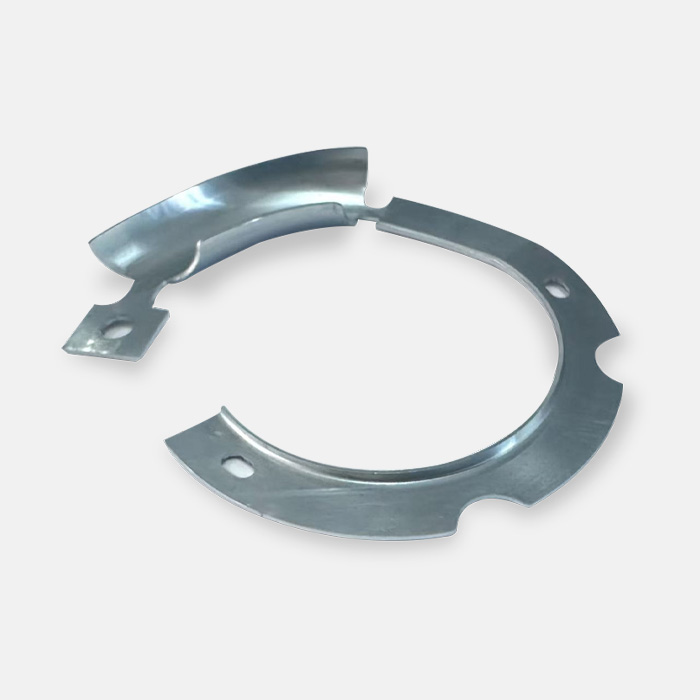 Díly lisování zinku a zinku